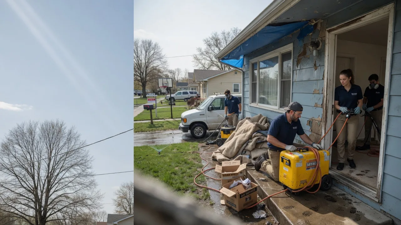 Basement Flood Cleanup in Dwight, IL near me